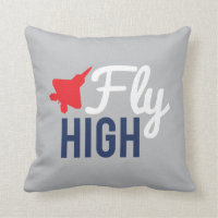 Alto Cojín decorativo del aeroplano de la mosca