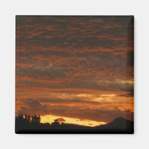 Alto imán #1 de la puesta del sol del desierto