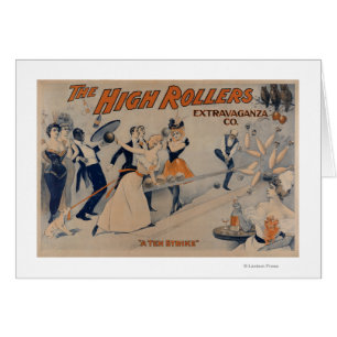 Alto poster del teatro del fiesta de