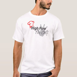 Altos cinco la camiseta del cocinero