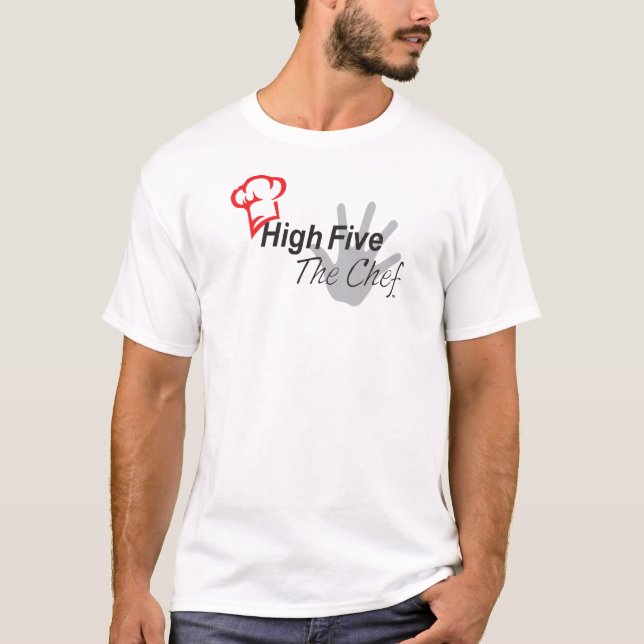 Altos cinco la camiseta del cocinero (Anverso)