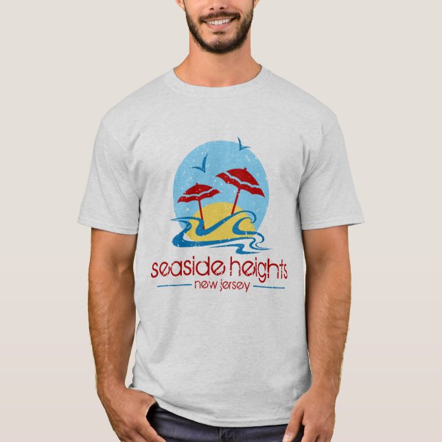 Alturas de la playa, camiseta de NJ (Anverso)
