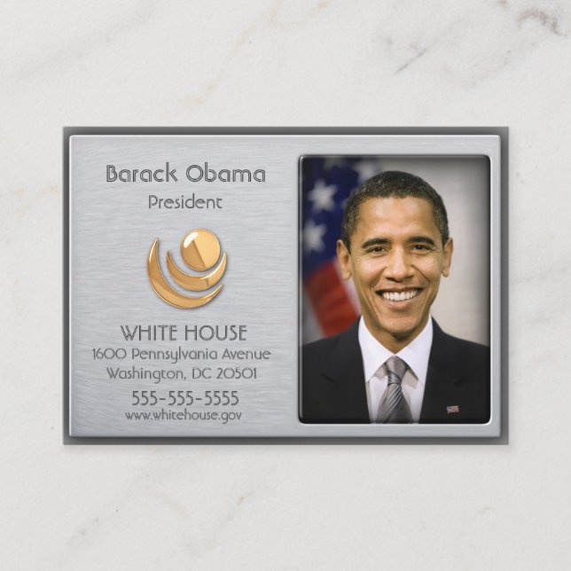 Aluminio cepillado con tarjetas de perfil de acent (Anverso)