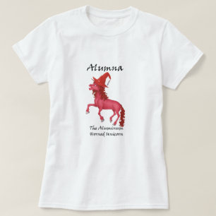 Alumna, La Camiseta Unicornio Cuñada De Aluminio
