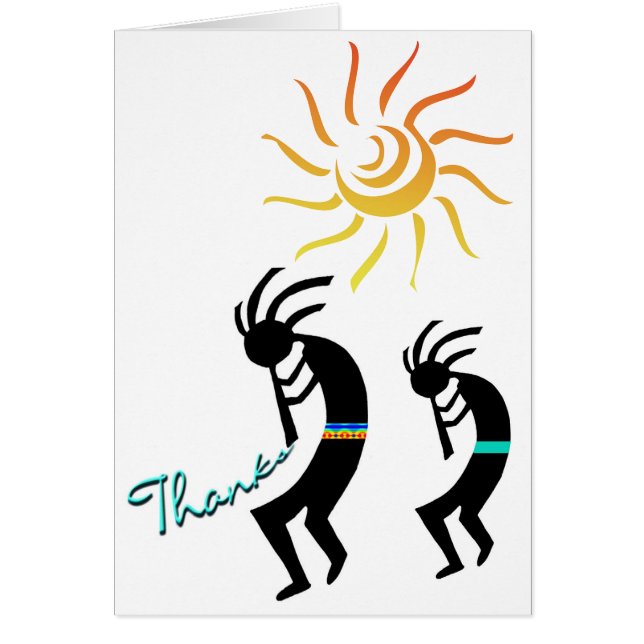 Alumnos del acantilado, Kokopelli, bailarinas nati (Frente)