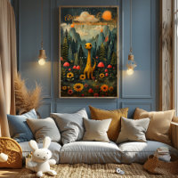 Always Stay Curious - Póster Inspirador para Niños