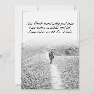 Am Ende wird alles gut sein