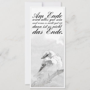 Am Ende wird alles gut sein