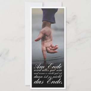 Am Ende wird alles gut sein