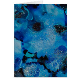 Am I Blue - Resumen de fondo rosa pintado azul