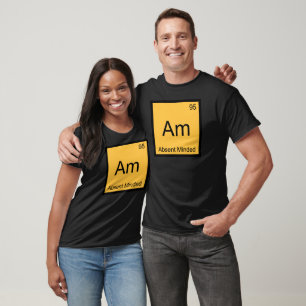 Am - Químico Desmemoriado Camiseta Símbolo Element