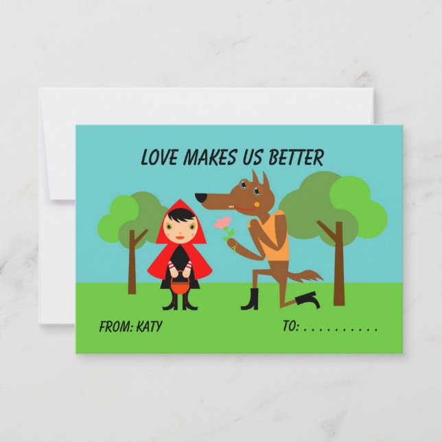 Ama a los niños de aula San Valentín (Anverso)