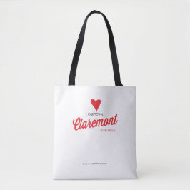 Ama a nuestro pueblo Claremont CA - Bolsa de Tote