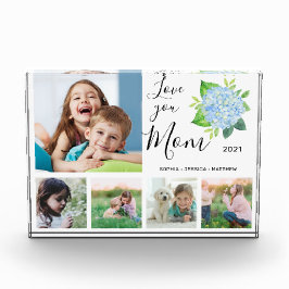 Ama a tu madre Collage de fotos familiar Hydrangea