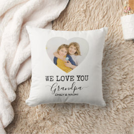Ama Abuelo | Almohada personalizada de fotografía 