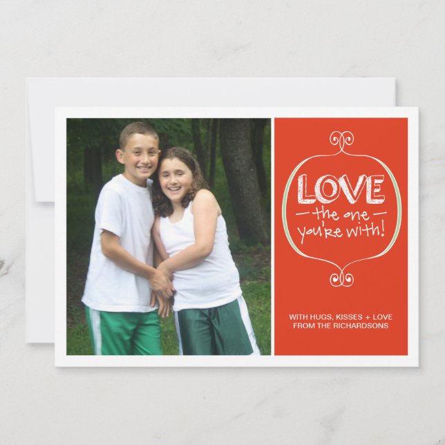 ¡Ama al que estás con! (Anverso)