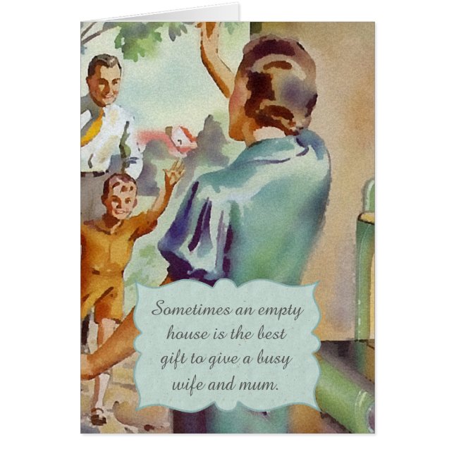 Ama de casa retra (Frente)