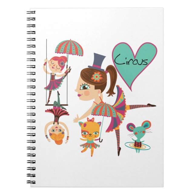 Ama el Diario de Cuaderno de Circo (Frente)