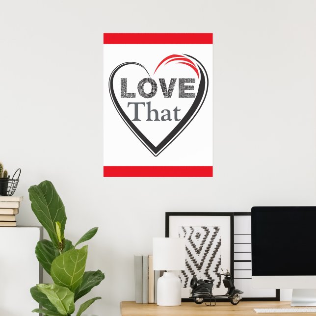 Ama Ese Póster (Oficina en casa)
