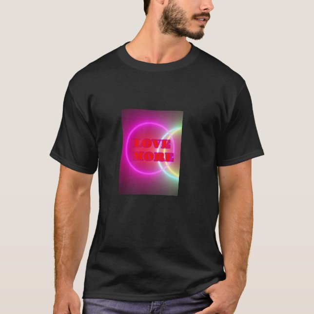 Ama más - camiseta (Anverso)