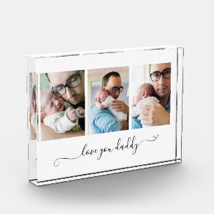 Ama Papi Personalizado Script 3 Fotos