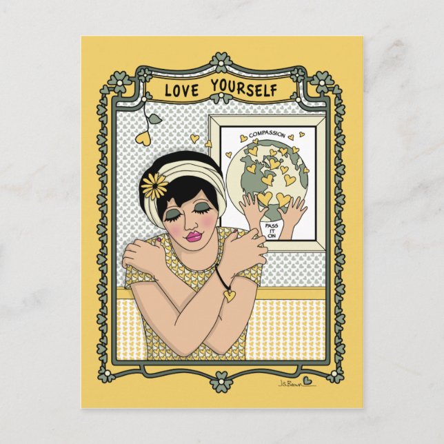 Ama tu auto_C_ postal (Anverso)