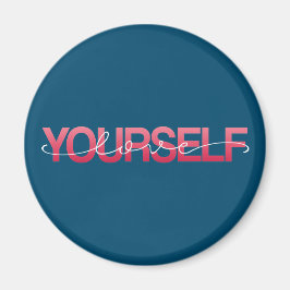 Ama tu propia caligrafía de San Valentín | Imán