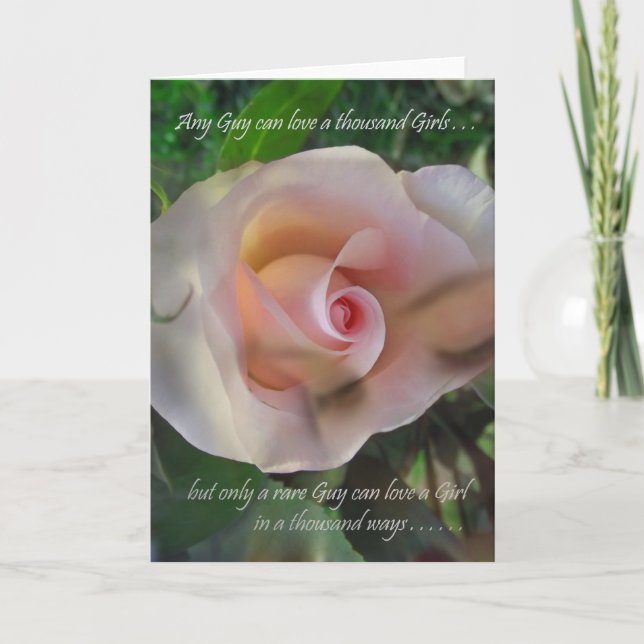 Ama una tarjeta de felicitación de mil maneras (Anverso)