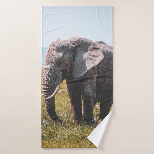 AMABLE ELEFANTE (Toalla de baño)
