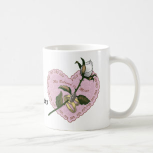 Amadas tazas de corazón Rosa