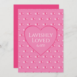 AMADO POR DIOS Día de San Valentín Personalizado d