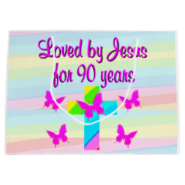 AMADO POR JESÚS POR LA BOLSA DE REGALOS DE 90 AÑOS