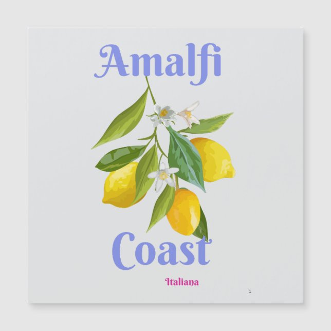 Amalfi coast (Anverso)