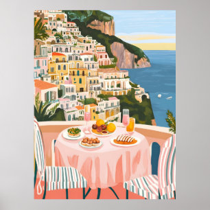 Amalfi Costa Italiana Amalfi Arte de pared acrílic