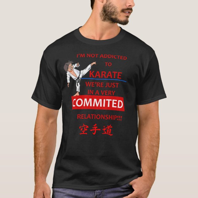 ¡Amamos A KARATE! ¡ADICIONAL! Camiseta (Anverso)