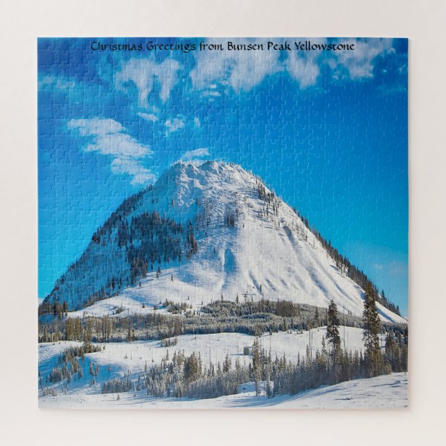 Amamos Bunsen Peak Yellowstone. Rompecabezas (Vertical)