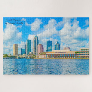 Amamos el centro de Tampa Florida Rompecabezas