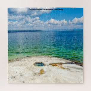 Amamos el lago Yellowstone Wyoming. Rompecabezas