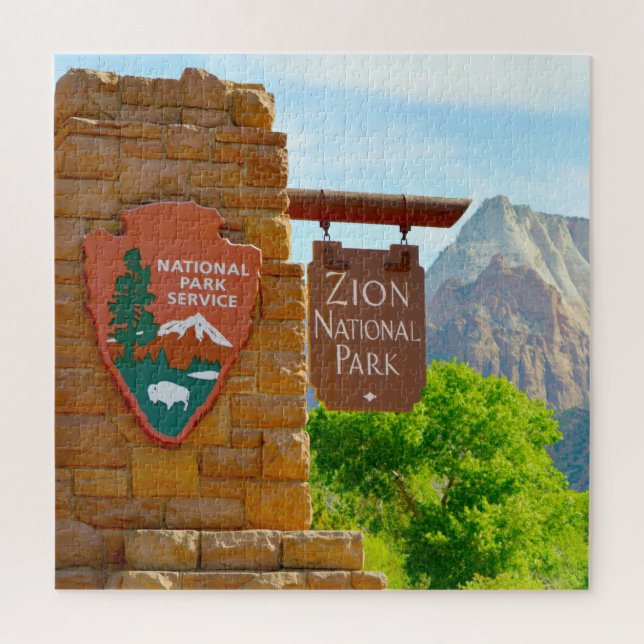Amamos el Parque Nacional Zion, el rompecabezas de (Vertical)