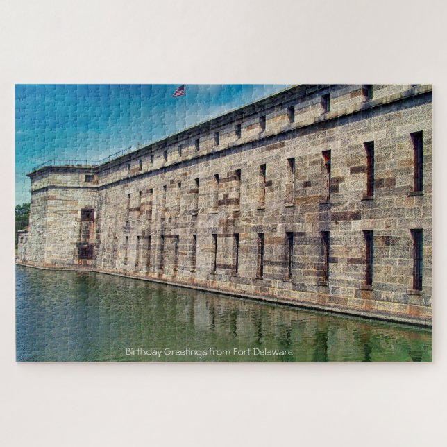 Amamos el rompecabezas de Fort Delaware Jigsaw (Horizontal)