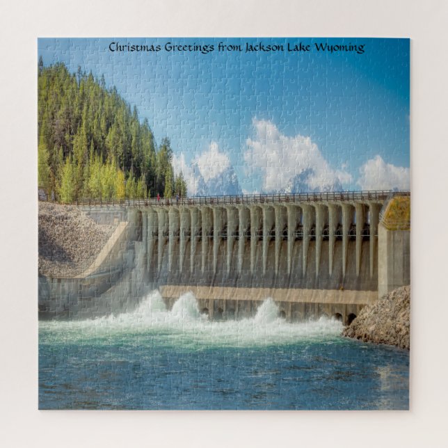 Amamos Jackson Lake Wyoming. Rompecabezas (Vertical)