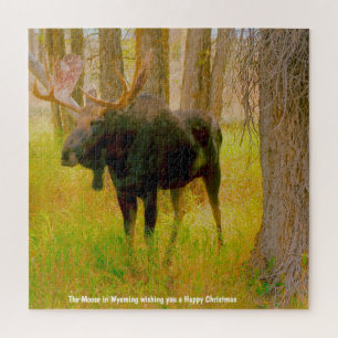 Amamos Moose Wyoming. Rompecabezas