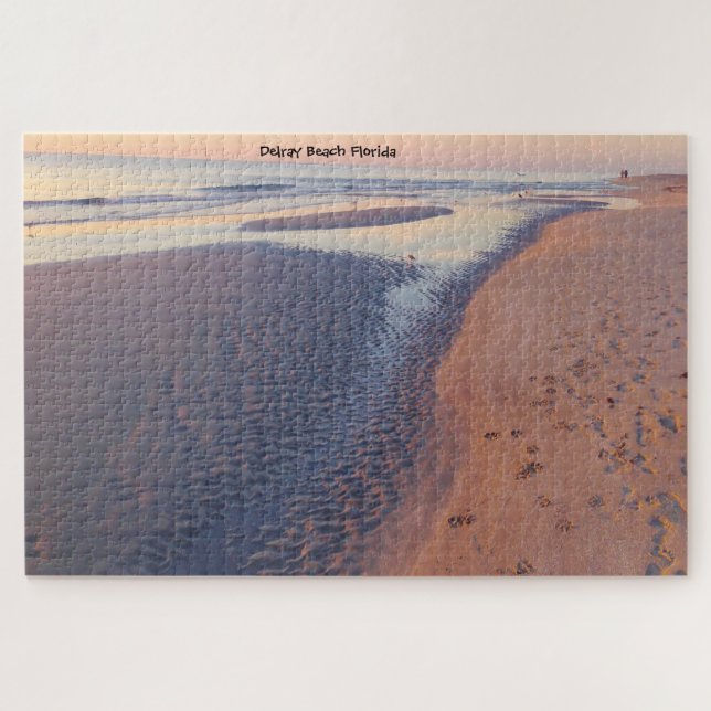 Amamos Rompecabezas de Delray Beach Florida (Horizontal)