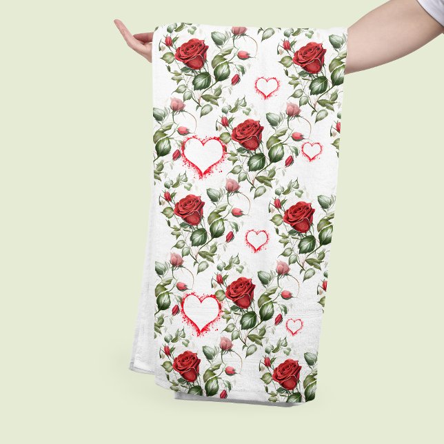 Amando las rosas rojas (Subido por el creador)