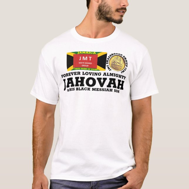 AMANDO PARA SIEMPRE A JAHOVAH Camiseta Básica Masc (Anverso)