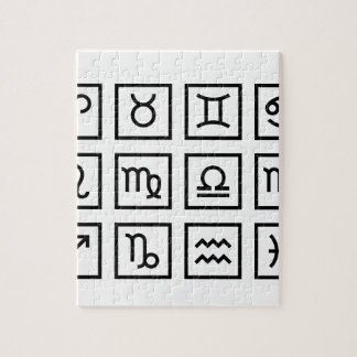 Amándose rompecabezas del zodiaco