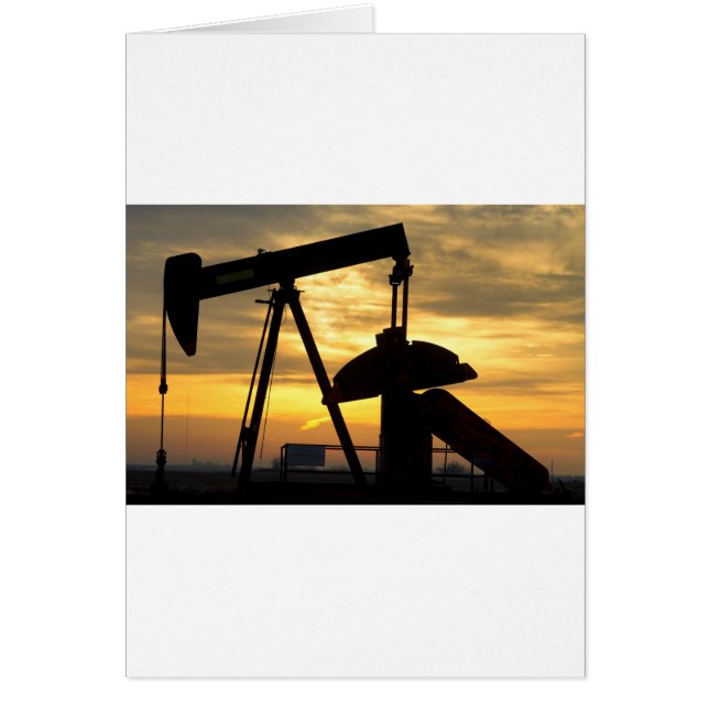 Amanecer de la bomba de petróleo (Frente)