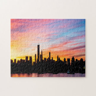 Amanecer de la ciudad de Nueva York - Rompecabezas