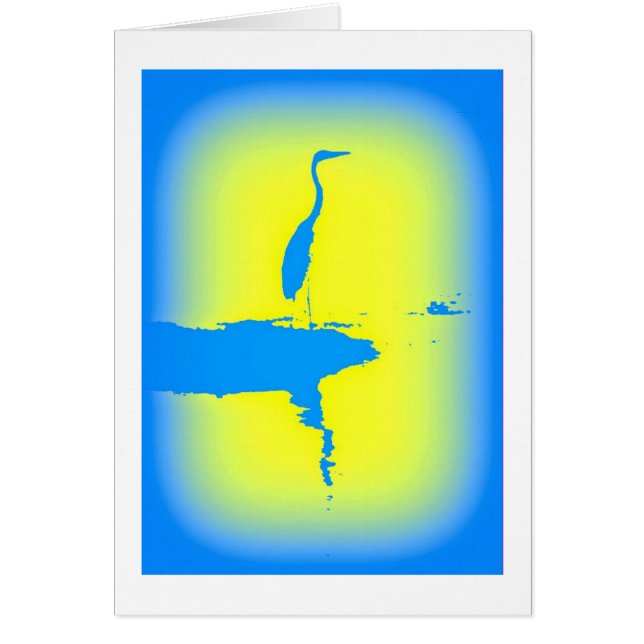 amanecer de la garza azul (Frente)