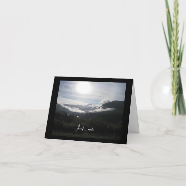 Amanecer de la montaña apenas una nota (Anverso)